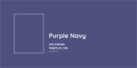Purple Navy Color Palettes Scheme Combination