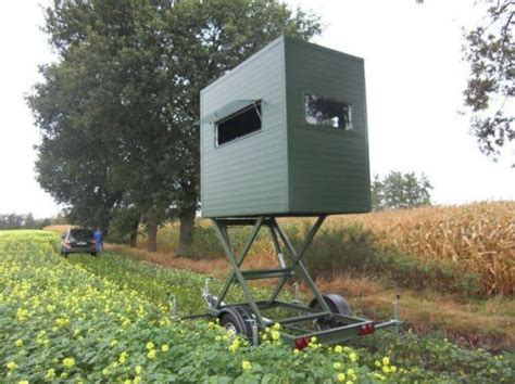 New Mobile Tower Hunting Blindhydraulic In 2020 Deer Stand Hunting