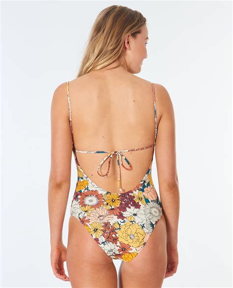 Rip Curl Golden Days Cheeky One Pi Ozmosis One Piece Swimsuits
