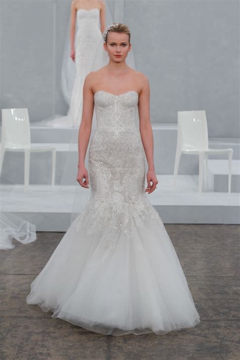 Monique Lhuillier Wedding Dresses Spring 2015 Bridal Collection