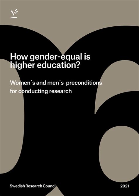 How Gender Equal Is Higher Education Women’s And Men’s Preconditions For Conducting Research