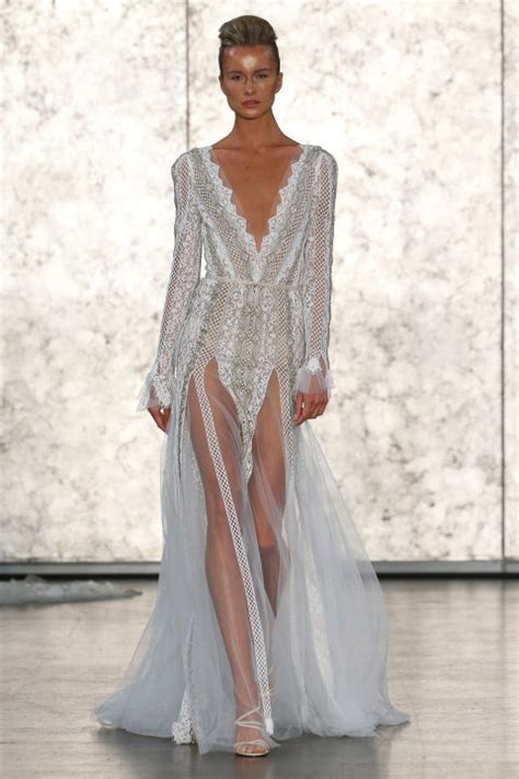 Naked Wedding Dress Gowns From Fall Bridal Fashion Week