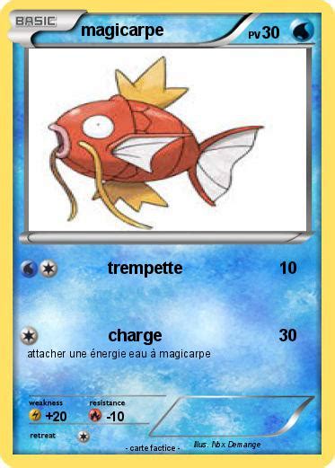 Pokémon Magicarpe 171 171 Trempette Ma Carte Pokémon
