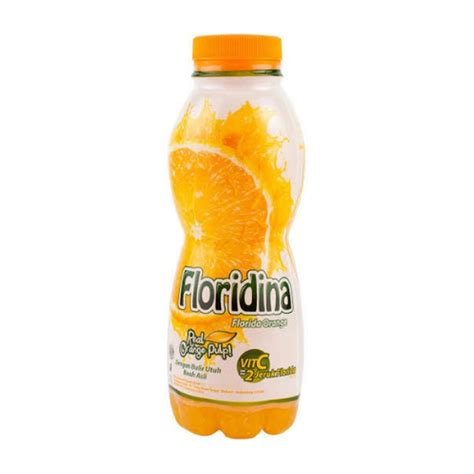 Jual Floridina Real Orange Pulp 350ml Minuman Jeruk Pulpy Orange