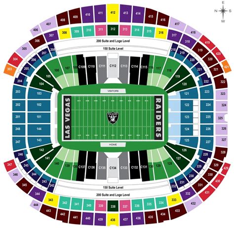 Lasvegasraidersseatingchart052020 Touchdown Trips