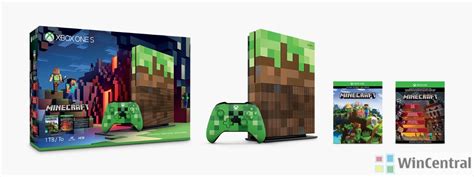 Microsoft Introduces Xbox One S Minecraft Limited Edition Bundle 1tb