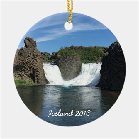 Iceland Christmas Ornament Zazzle