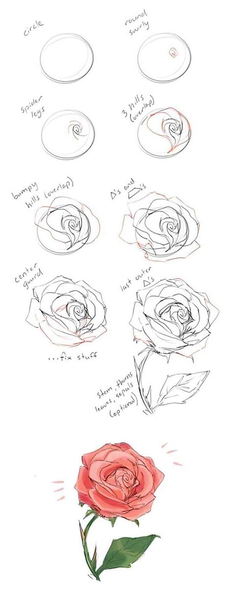This flower's delicate shape gives it great beauty. How to draw flowers and turn these drawings into really ...