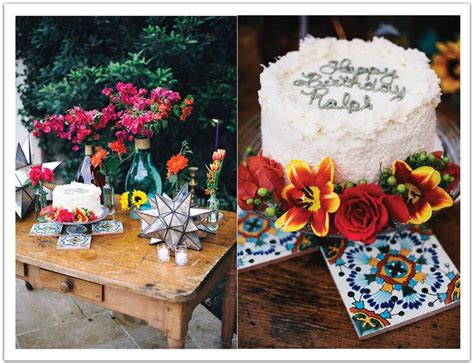 Everything is ready for tonight's dinner party. spanish fiesta dinner party | Paella party decorations ...