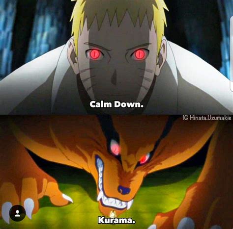 Naruto And Kurama Anime Amino
