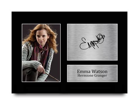 Buy Hwc Trading Emma Watson T Signed A4 Printed Autograph Hermione