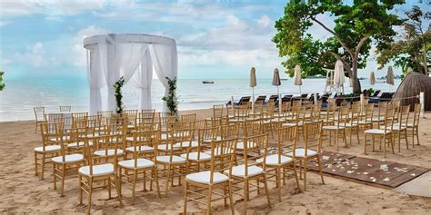 Mahogany Beach Wedding Venue In Azul Beach Resort Negril Jamaica