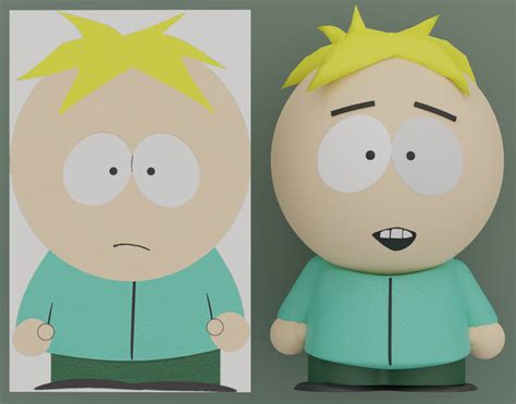 Free Stl File Butter Stotch South Park 🧈・3d Printing Template To