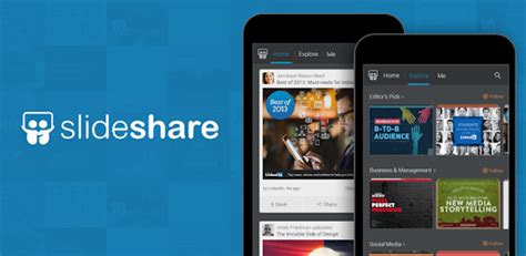 Linkedin Slideshare Android App