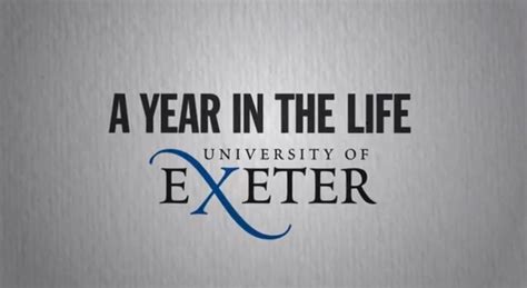 A Year In The Life Of The University Of Exeter Youtube