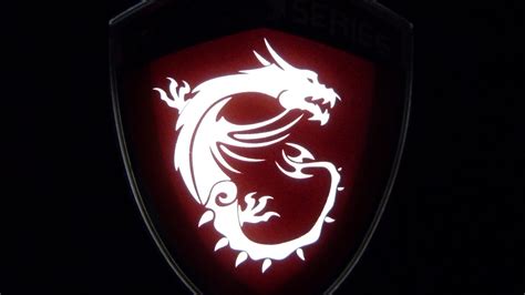 Free Download Msi Gs70 Stealth Dragon Logo Illuminated 1390x1202 For