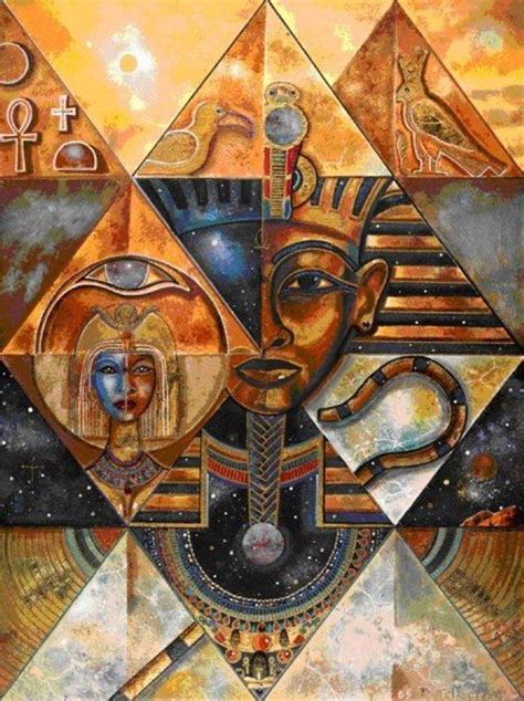 Home Décor Home And Living Psychedelic Art Abstract Canvas Hieroglyphics