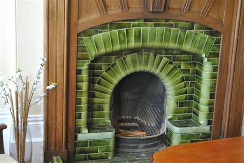 Gorgeous Green Glazed Antique Fireplaces Fireplace Antique Fireplace