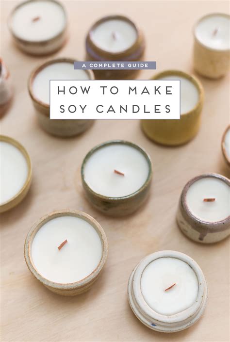 The Complete Guide To Making Soy Candles Cottage Eco