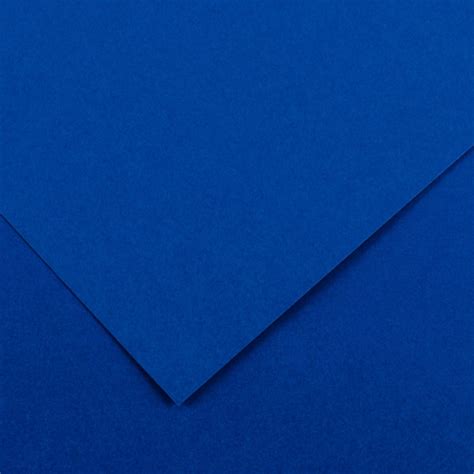 colorline canson paquet de 10 feuilles colorline 50x65 cm 150 g bleu roi prix pas cher chez