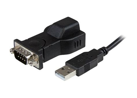 Usb To Rs232 Db9 Serial Adapter With Detachable 6ft Usb Cable Icusb232d Cables