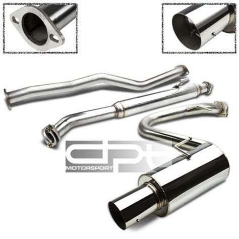 Buy Toyota Scion Stainless 225 Exhaust Piping Catback 4 Muffler Tip