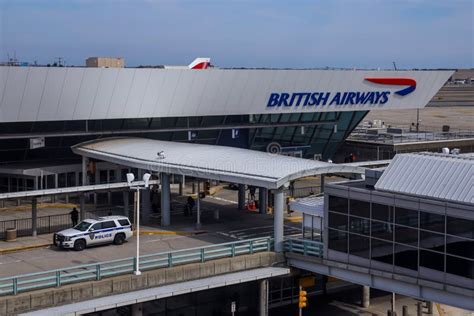 British Airways Terminal 7 At Jfk International Airport Editorial Stock