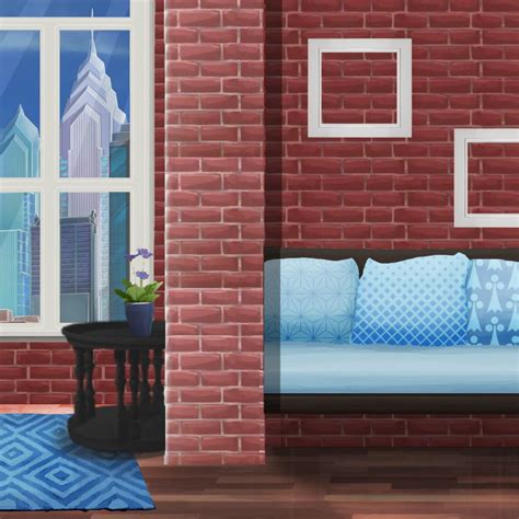 Brick Apartment Episode Interactive Custom Background Episode
