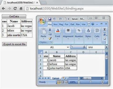 Export Gridview To Excel In Asp Net How To Export Gridview To Excel