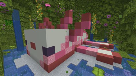 Minecraft Axolotl Build Rminecraft