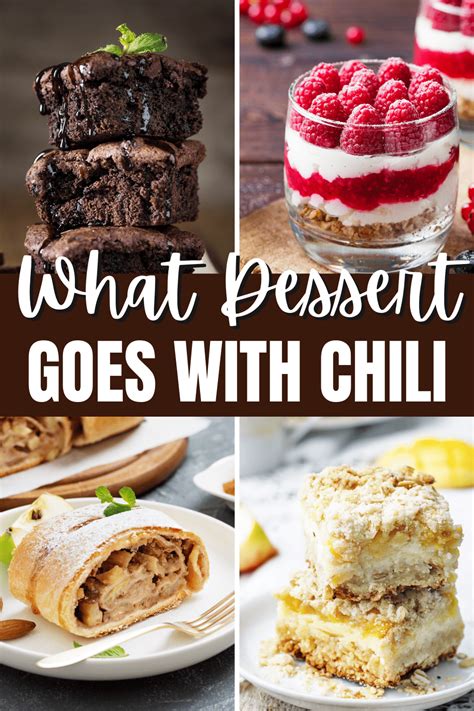 Sugar, whipping cream, sugar, vanilla extract, sugar, eggs, baking powder and 6 more. What Dessert Goes With Chili? (12 Tasty Ideas) - Insanely Good