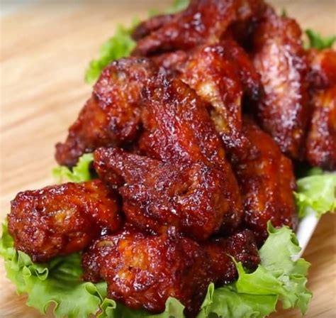 How To Make Honey Bbq Chicken Wings Food Fanatic