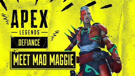 Mad Maggie Legendary Skins And Abilities Apex Legends Season 12