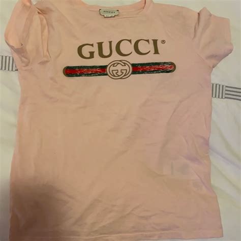 Gucci Shirts And Tops Girls Gucci T Shirt Poshmark
