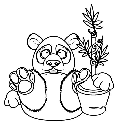 Pandas Free To Color For Kids Pandas Kids Coloring Pages
