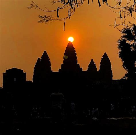 Sunrise At Angkor Wat During The Equinox In Cambodia Visit Angkor