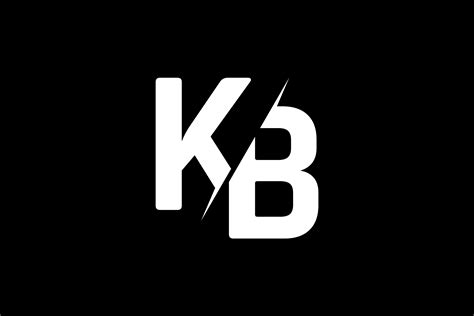 Monogram Kb Logo Design Graphic By Greenlines Studios · Creative Fabrica