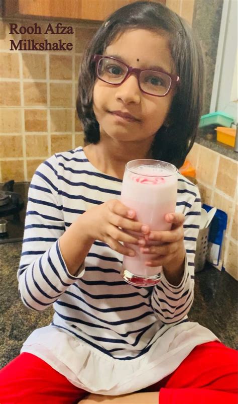 Milkshake Prepared By My Niece “aadhya” Smoothie Drink Recipes