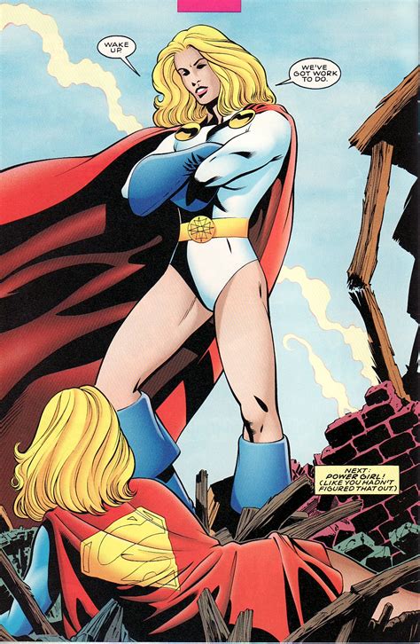 Supergirl Comic Box Commentary Back Issue Box Supergirl 16 Supergirl Meets Power Girl