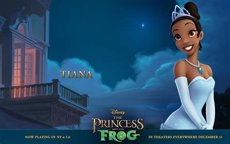 Tiana The Princess From Disneys Princess And The Frog Desktop Wallpaper