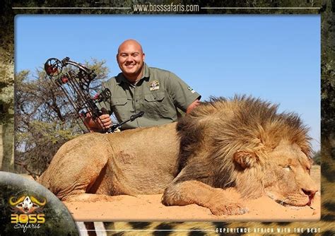 South Africa Male Lion Hunt