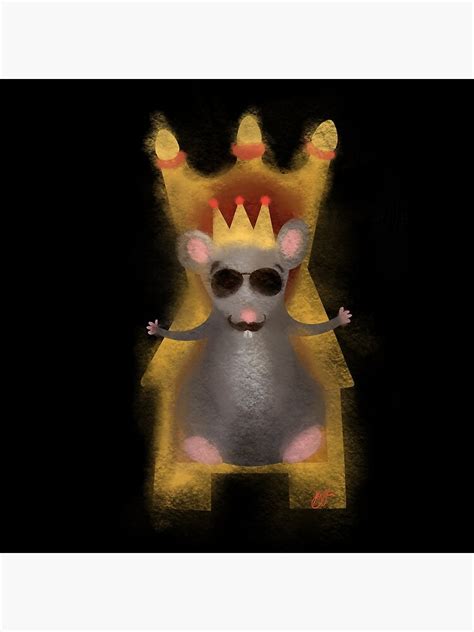 Great King Rat Poster For Sale By Artbybroghan Redbubble