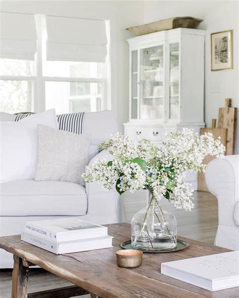 Pin By Roxy Evans On ~ Farmhouse Glam ~ White Living