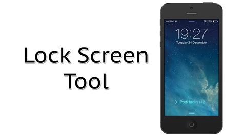 Edit The Ios 7 Slide To Unlock Text Lock Screen Tool