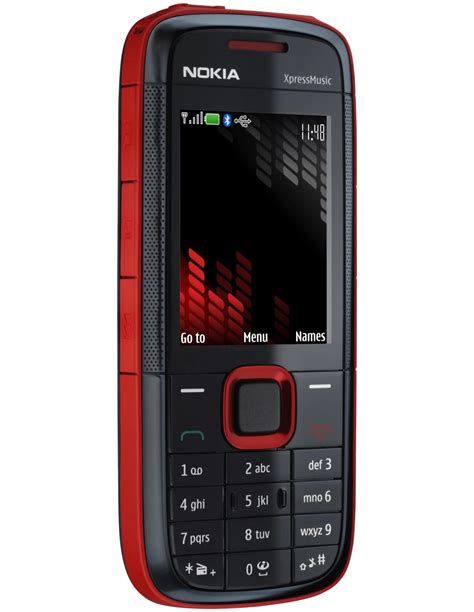 Nokia 5130 Xpressmusic Red Czerwony