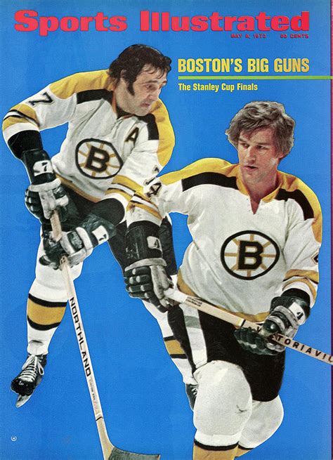 Boston Bruins Phil Esposito And Bobby Orr 1972 Nhl Sports Illustrated