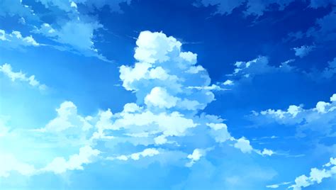 Anime Landscape Sky Anime Background