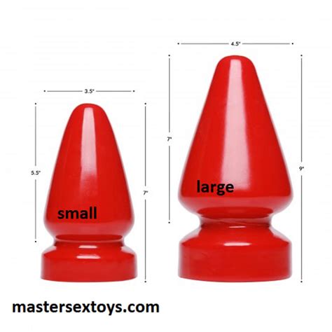 Anal Destructor Plug Small Ass Butt Play Huge Massive Big Master Series Gigantic 811847019106 On