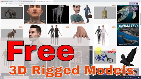 Free Rigged Character For Maya Animation Free 3d Model Rigged Youtube