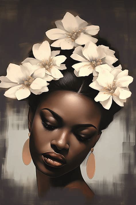 digital download printable art wall art printable museum poster woman artwork afro woman
